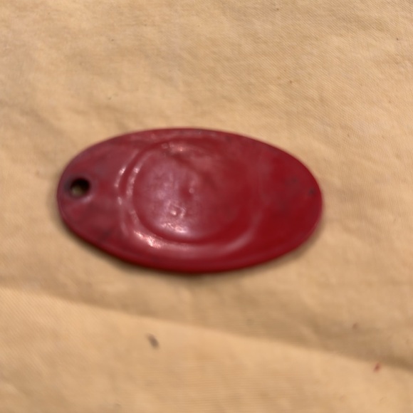 Vintage 1970’s Lucky 🍀 Genuine 4 Leaf Clover retro key chain or anything smile - Picture 3 of 4